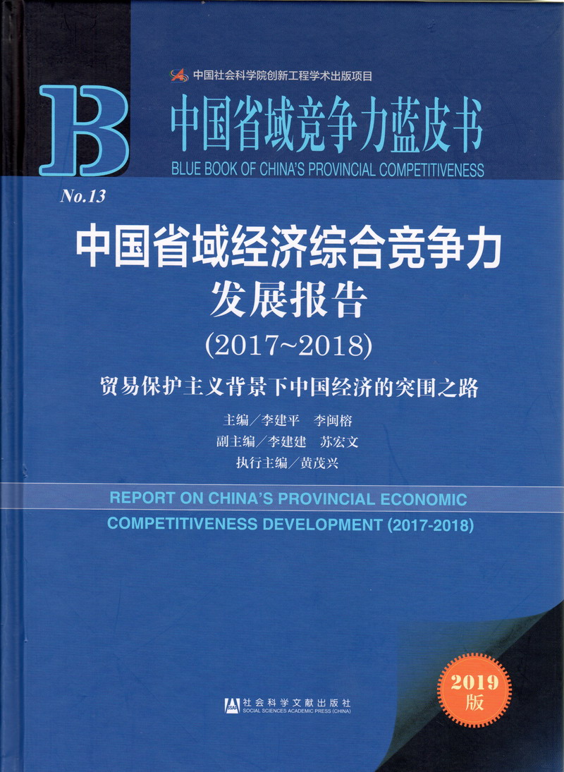 老女人尻逼电影中国省域经济综合竞争力发展报告（2017-2018）